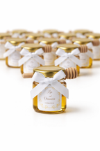 Pot de miel personnalisé à thème – cadeaux invités 42ml