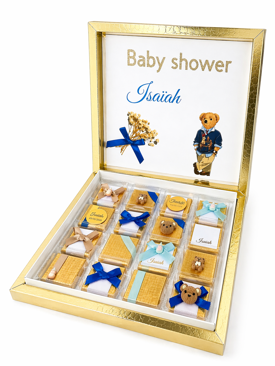 Boîte de chocolats personnalisés