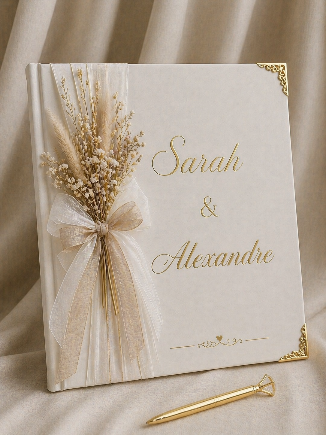 Livre d’or personnalisé