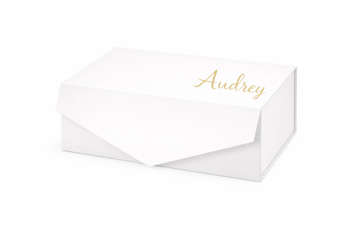 Boîte Blanche Magnétique Personnalisée