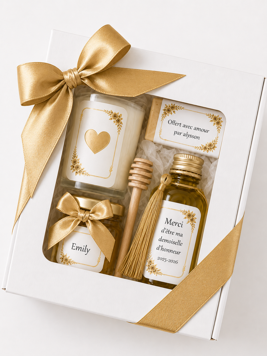 Coffret remerciement personnalisé