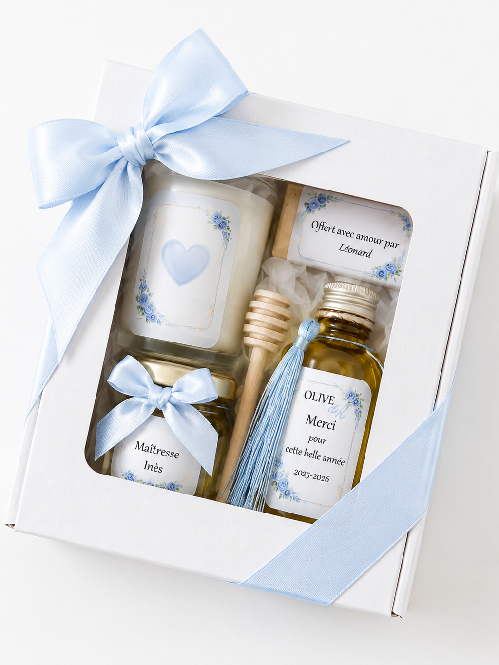 Coffret fin d'année personnalisé