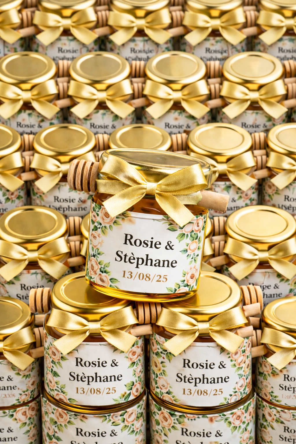 Pot de miel personnalisé à thème – cadeaux invités 42ml